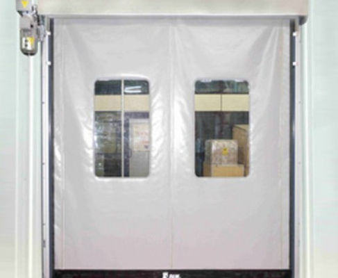 Photosensor PVC молнии промышленной автоматической быстрой двери свертывая шторки высокоскоростной