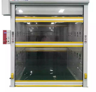 Двери гаража матированного стекла алюминий взгляда прозрачной полно- секционный для виллы